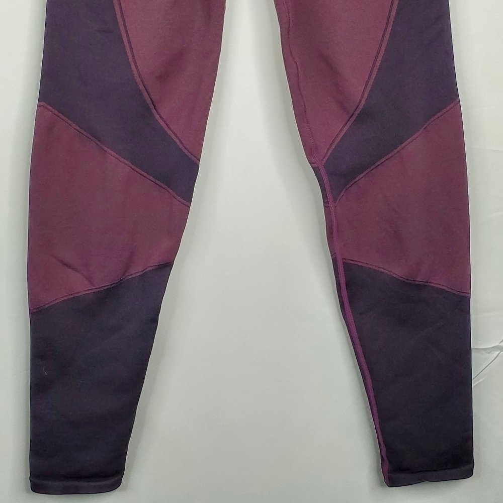 ThirdLove Flex Seamless Compression Leggings Size L Power Purple Exercise Tights - Picture 3 of 13